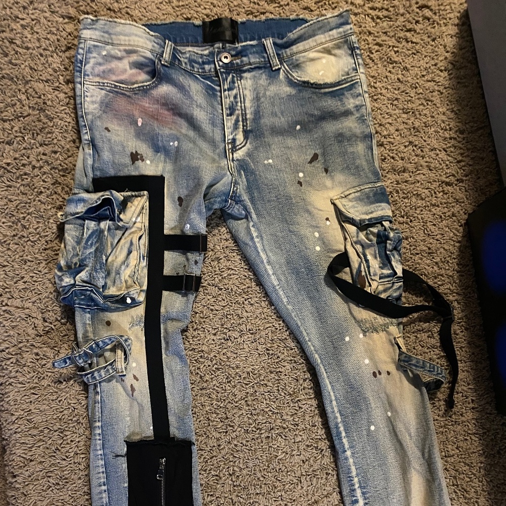 Valabasas Cargo Utility Jeans Size 36.